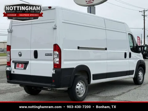 More photos of 2023 Ram ProMaster Cargo Van 2500 HIGH ROOF 159 WB at Bonham Chrysler, TX