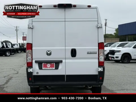 More photos of 2023 Ram ProMaster Cargo Van 2500 HIGH ROOF 159 WB at Bonham Chrysler, TX
