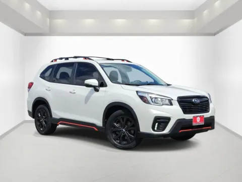 White 2019 Subaru Forester Sport for sale in Bonham, TX