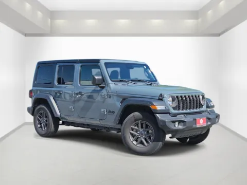 Gray 2024 Jeep Wrangler Sport S for sale in Bonham, TX