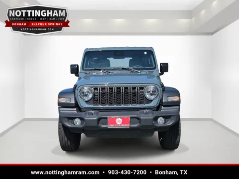 Photos of 2024 Jeep Wrangler Sport S for sale in Bonham, TX at Bonham Chrysler