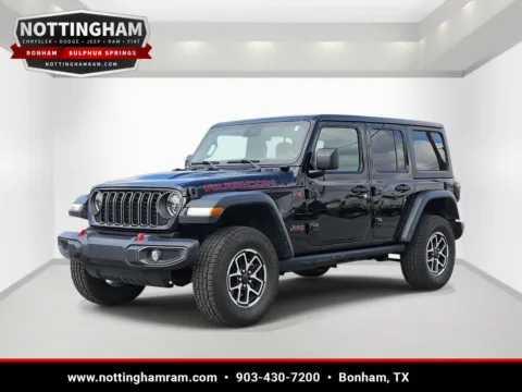 Another view of 2024 Jeep Wrangler Rubicon for sale in Bonham, TX at Bonham Chrysler