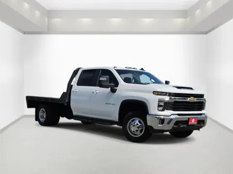 White 2024 Chevrolet Silverado 3500HD CC LT for sale in Bonham, TX