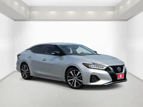 Silver 2021 Nissan Maxima SV for sale in Bonham, TX