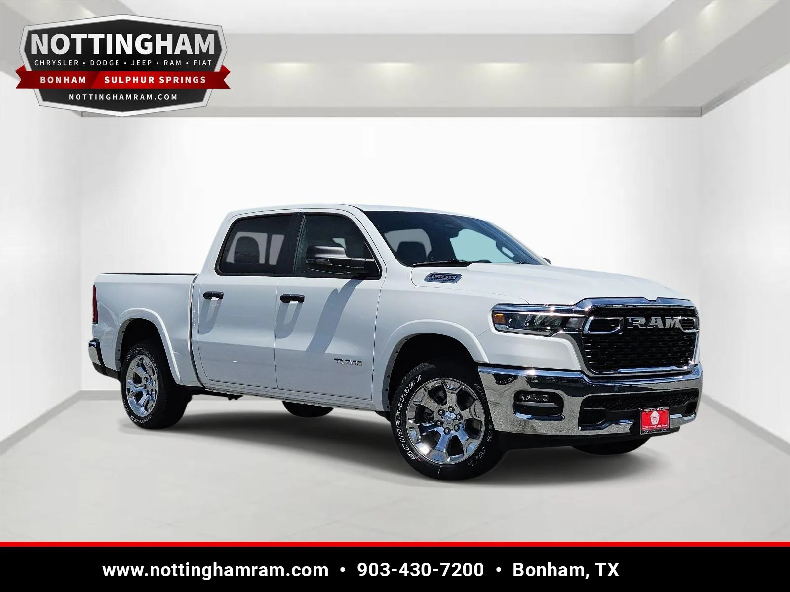 White 2026 Ram 1500 Lone Star for sale in Bonham, TX
