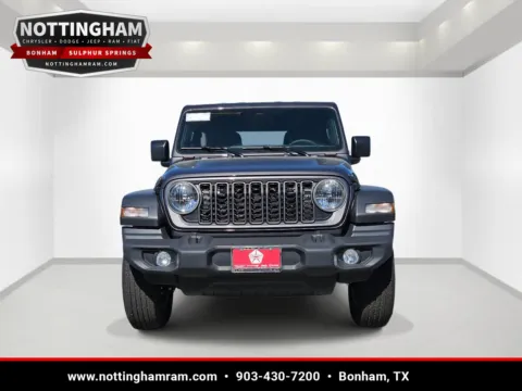 Photos of 2026 Jeep Wrangler Sport S for sale in Bonham, TX at Bonham Chrysler
