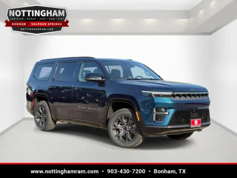 Blue 2026 Jeep Grand Wagoneer Limited Altitude for sale in Bonham, TX