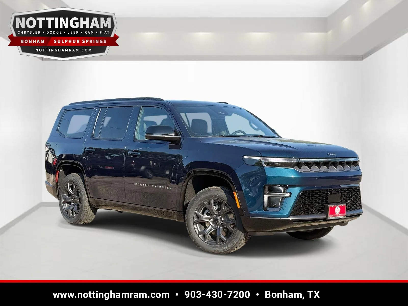 Blue 2026 Jeep Grand Wagoneer Limited Altitude for sale in Bonham, TX