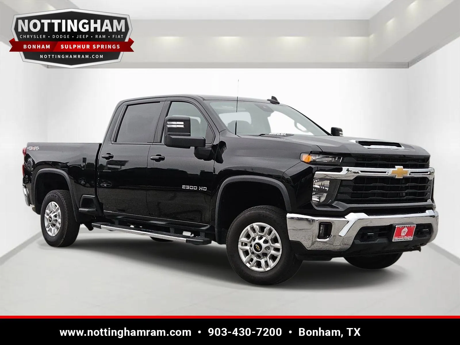 Black 2025 Chevrolet Silverado 2500HD LT for sale in Bonham, TX