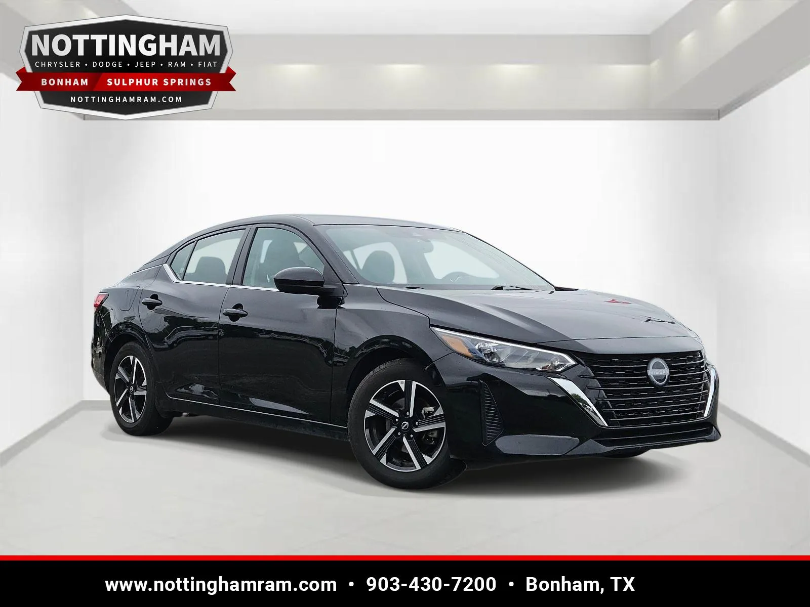 Black 2024 Nissan Sentra SV for sale in Bonham, TX