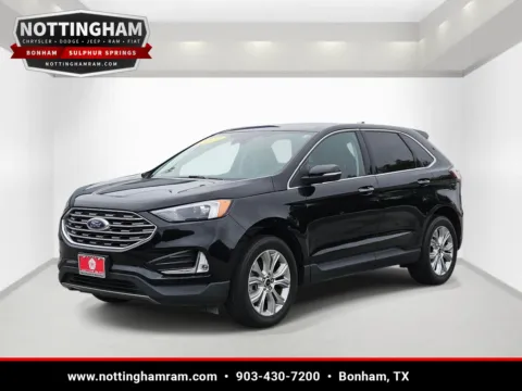 Another view of 2023 Ford Edge Titanium for sale in Bonham, TX at Bonham Chrysler