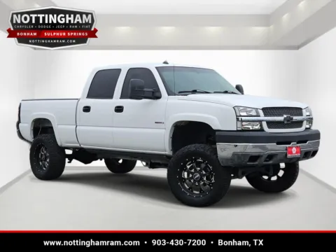 White 2004 Chevrolet Silverado 2500HD LS for sale in Bonham, TX