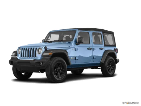 Blue 2020 Jeep Wrangler Unlimited Sport S for sale in Bonham, TX