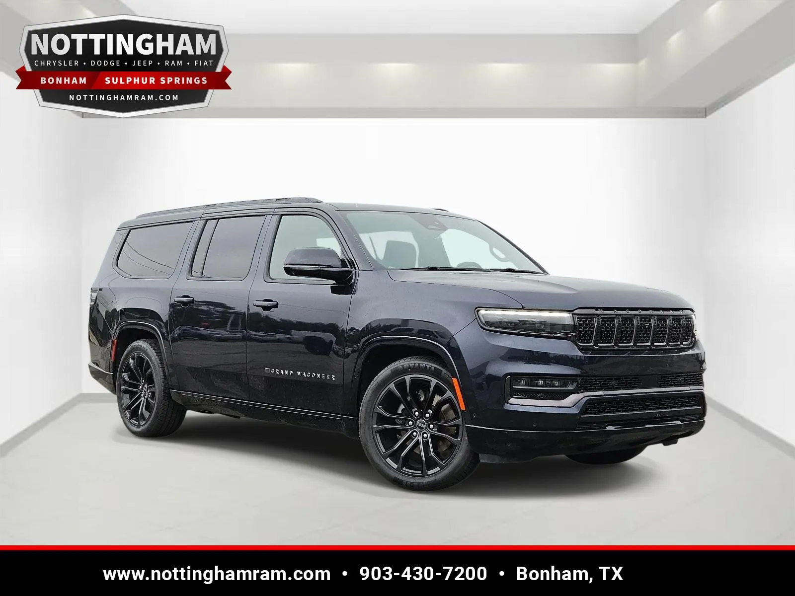 Blue 2024 Jeep Grand Wagoneer L Series II for sale in Bonham, TX