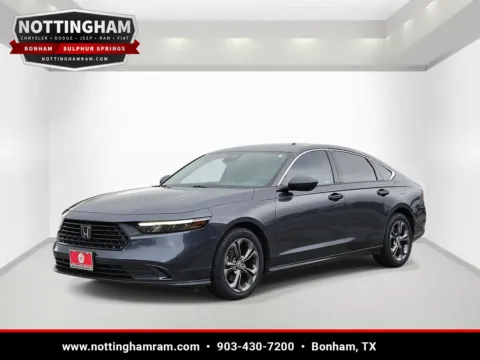 Another view of 2023 Honda Accord Sedan EX for sale in Bonham, TX at Bonham Chrysler