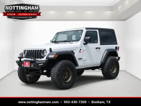 Another view of 2025 Jeep Wrangler Sport for sale in Bonham, TX at Bonham Chrysler