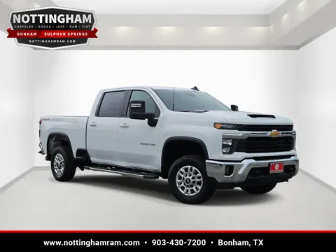 White 2025 Chevrolet Silverado 2500HD LT for sale in Bonham, TX