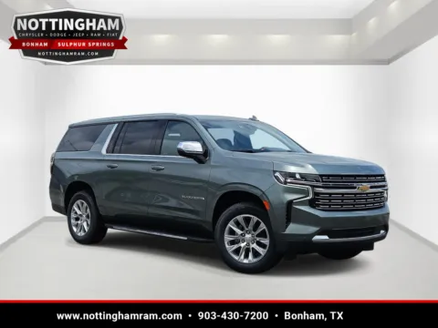 Green 2023 CHEVROLET SUBURBAN 2WD 4DR PREMIER for sale in Bonham, TX