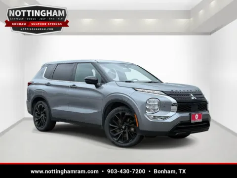 Gray 2022 Mitsubishi Outlander Black Edition for sale in Bonham, TX