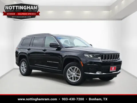 Black 2026 Jeep Grand Cherokee L Laredo X for sale in Bonham, TX