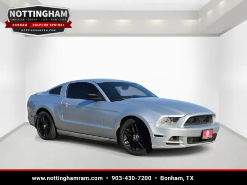 Silver 2014 FORD MUSTANG for sale in Bonham, TX