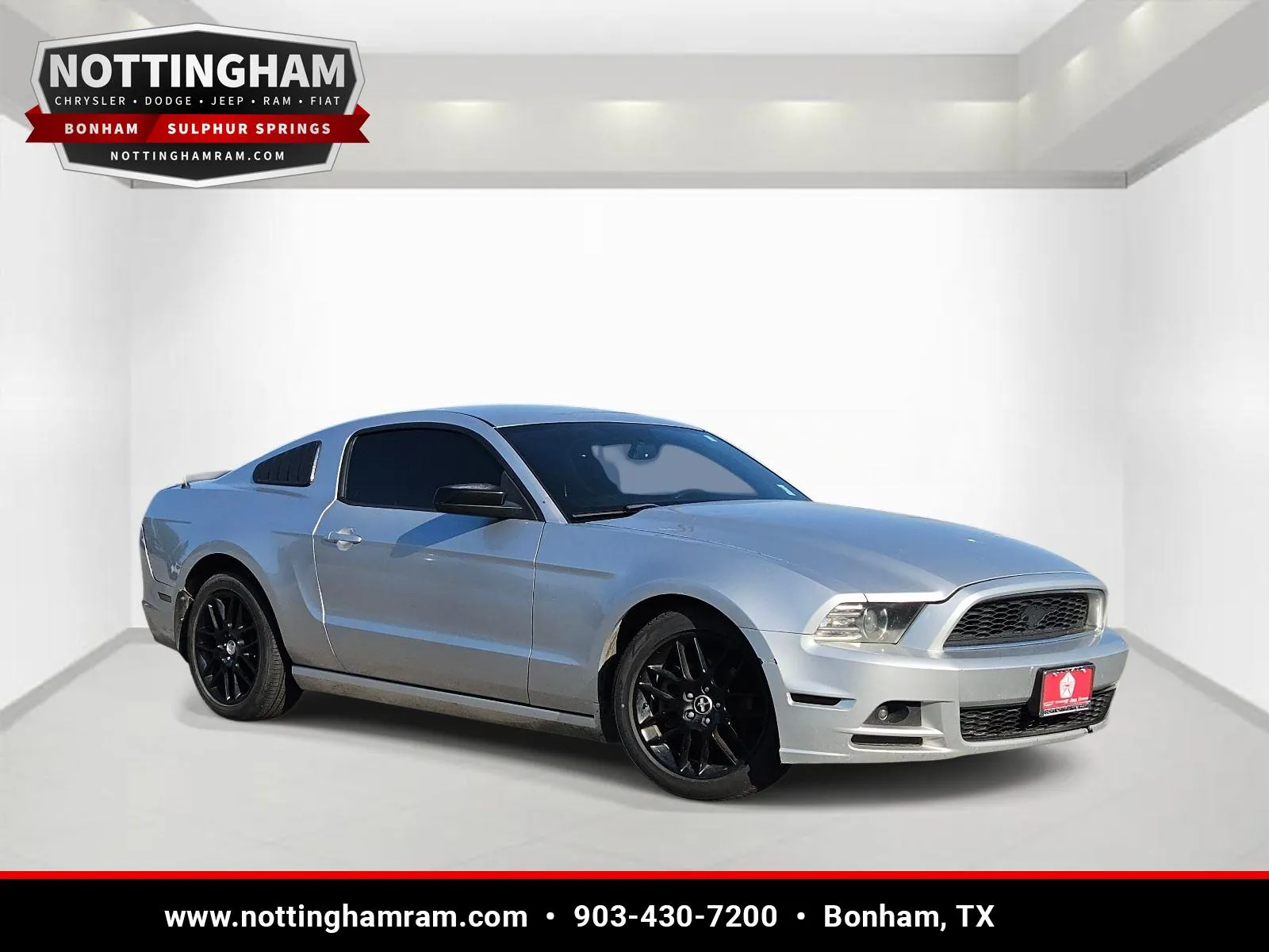 Silver 2014 FORD MUSTANG for sale in Bonham, TX