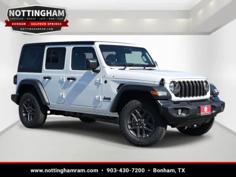 White 2026 Jeep Wrangler Sport for sale in Bonham, TX