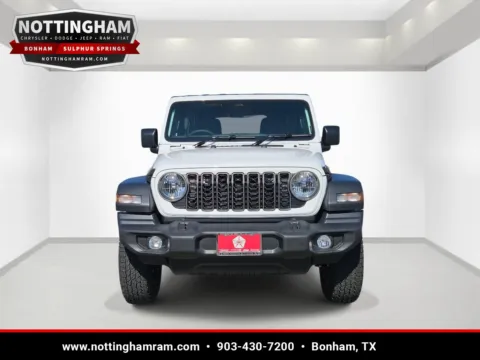Photos of 2026 Jeep Wrangler Sport Right Hand Drive for sale in Bonham, TX at Bonham Chrysler