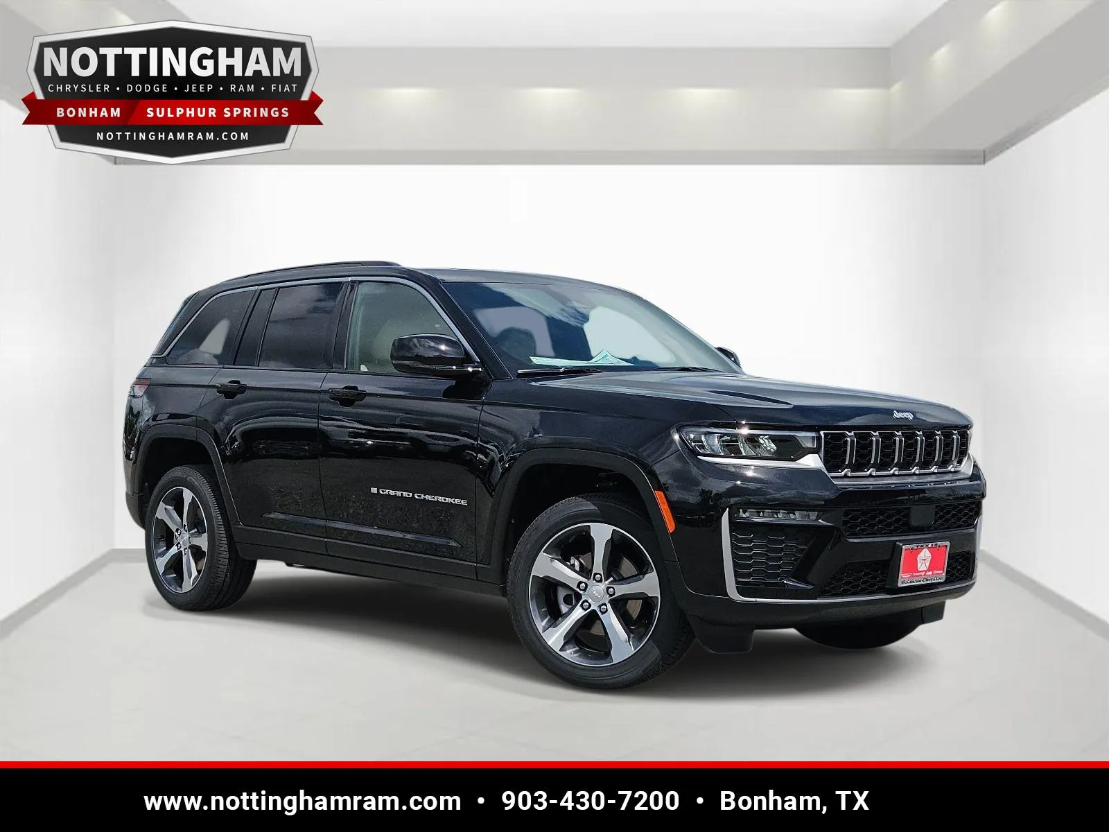 Black 2026 Jeep Grand Cherokee Limited for sale in Bonham, TX
