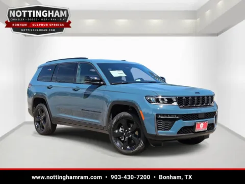 Blue 2026 Jeep Grand Cherokee L Limited for sale in Bonham, TX