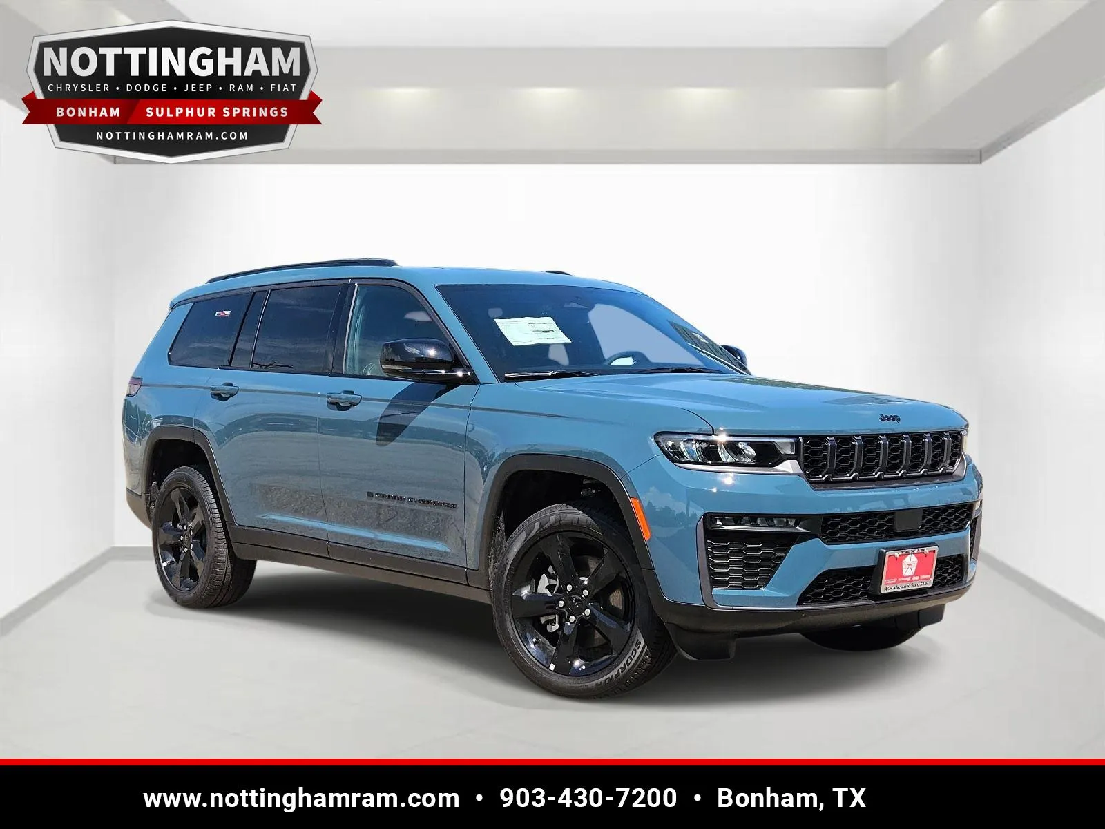 Blue 2026 Jeep Grand Cherokee L Limited for sale in Bonham, TX