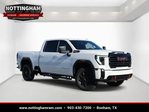 White 2025 GMC Sierra 2500HD AT4 for sale in Bonham, TX