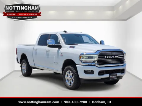 White 2024 Ram 2500 Laramie for sale in Bonham, TX