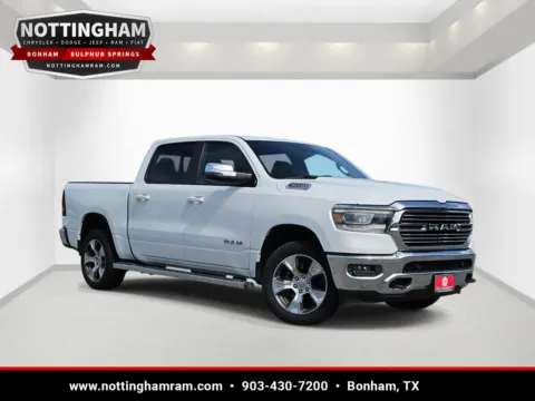 White 2023 Ram 1500 Laramie for sale in Bonham, TX