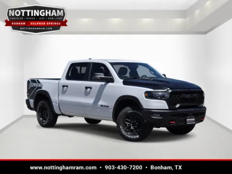 White 2026 Ram 1500 Rebel for sale in Bonham, TX