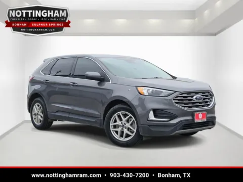 Gray 2022 Ford Edge SEL for sale in Bonham, TX