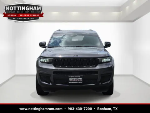 Photos of 2025 Jeep Grand Cherokee L Altitude X for sale in Bonham, TX at Bonham Chrysler
