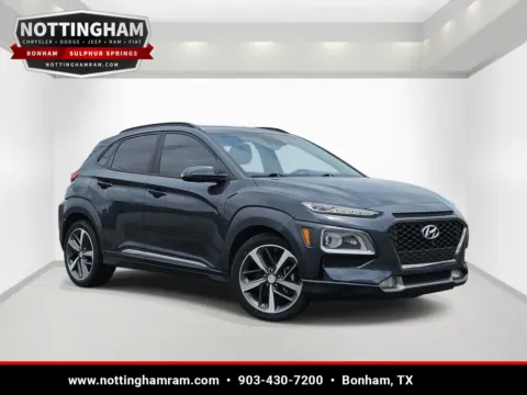Gray 2020 Hyundai Kona Limited for sale in Bonham, TX