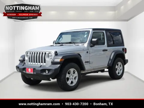 Another view of 2023 Jeep Wrangler Sport S for sale in Bonham, TX at Bonham Chrysler