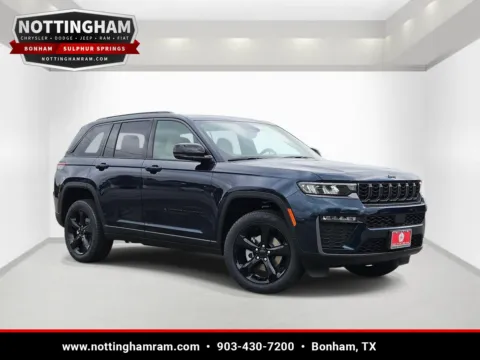 Blue 2026 Jeep Grand Cherokee Limited for sale in Bonham, TX