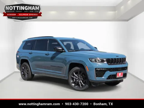Blue 2026 Jeep Grand Cherokee L Limited Reserve for sale in Bonham, TX