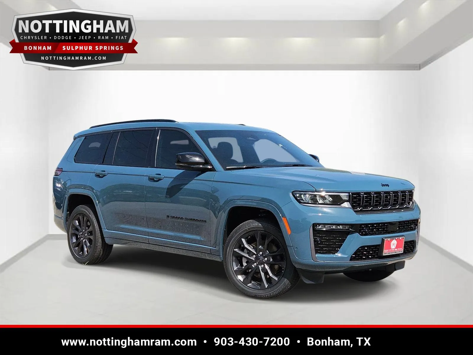 Blue 2026 Jeep Grand Cherokee L Limited Reserve for sale in Bonham, TX