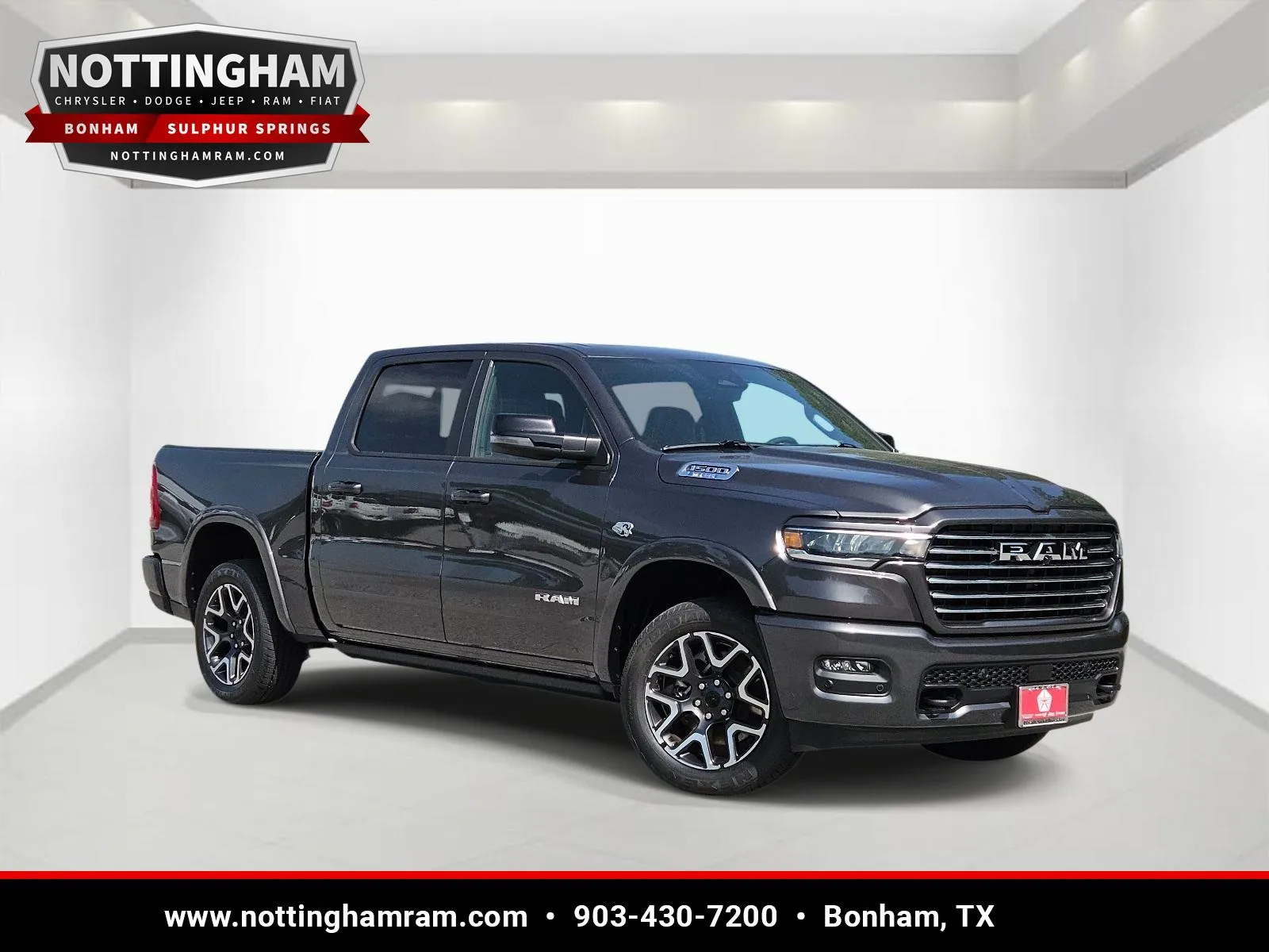 Gray 2026 Ram 1500 Laramie for sale in Bonham, TX