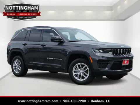 Gray 2025 Jeep Grand Cherokee Laredo X for sale in Bonham, TX
