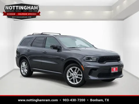 Gray 2024 Dodge Durango GT Plus for sale in Bonham, TX