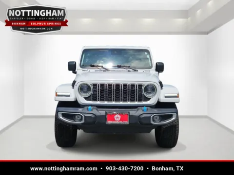 Photos of 2024 Jeep Wrangler 4xe Sahara for sale in Bonham, TX at Bonham Chrysler