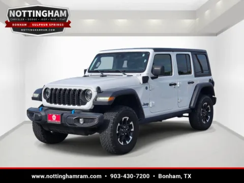 Another view of 2024 Jeep Wrangler 4xe Rubicon for sale in Bonham, TX at Bonham Chrysler
