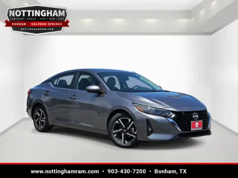 Gray 2024 Nissan Sentra SV for sale in Bonham, TX