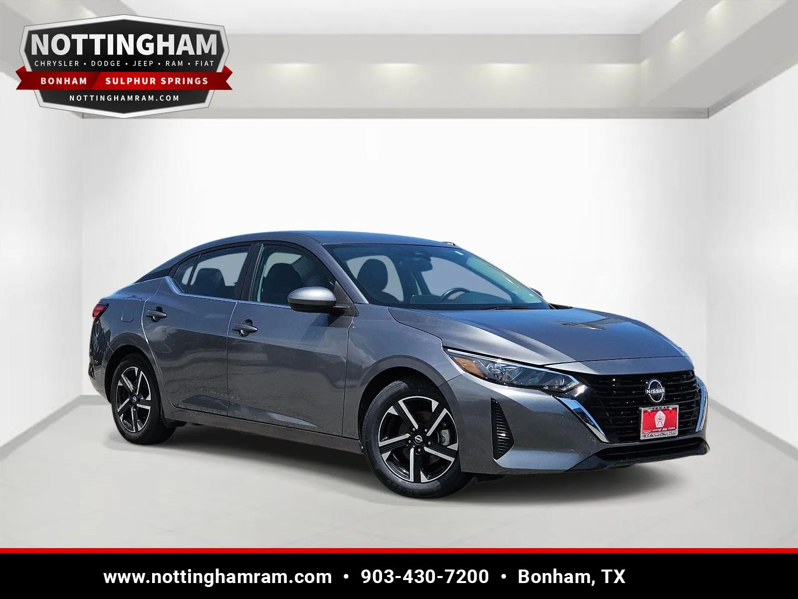 Gray 2024 Nissan Sentra SV for sale in Bonham, TX
