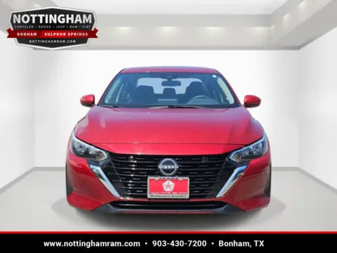 Photos of 2024 Nissan Sentra SV for sale in Bonham, TX at Bonham Chrysler